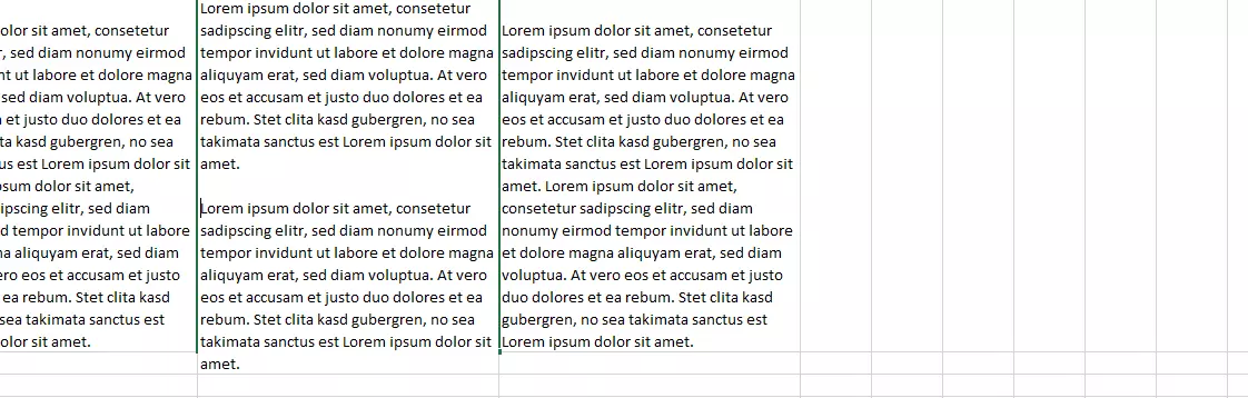 Doppelter Zeilenumbruch: Excel 2016