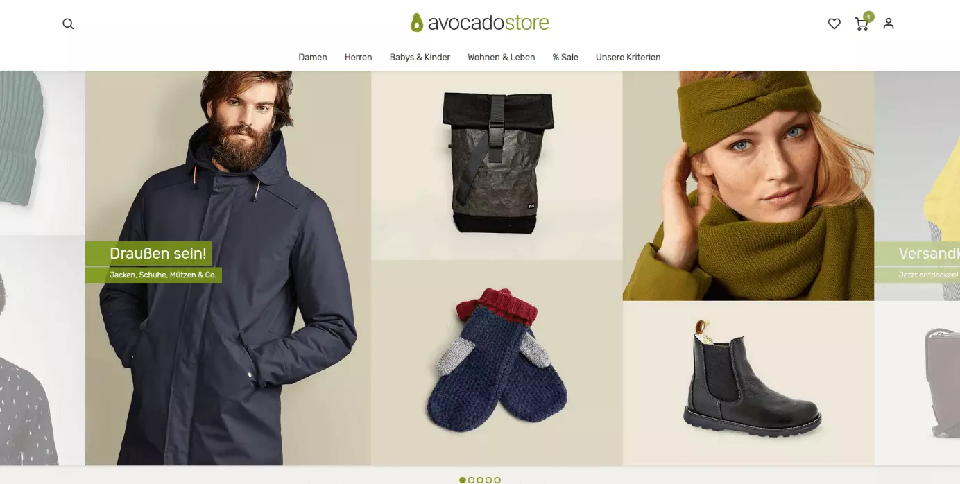 Der Onlineshop Avocadostore