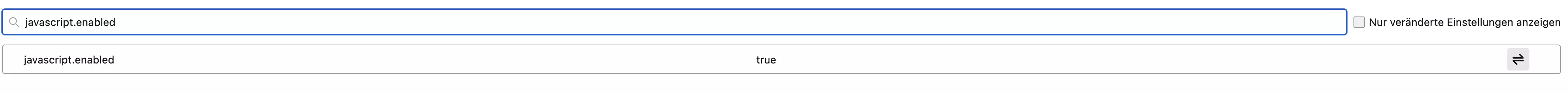 Screenshot der JavaScript-Aktivierung in Firefox