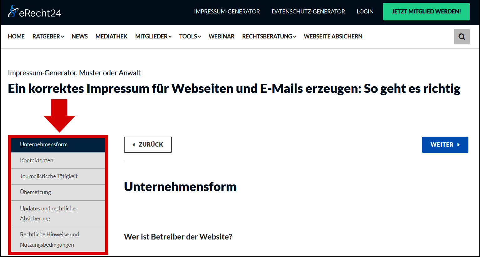 WordPress: Impressum Erstellen Und Einfügen - So Geht's - IONOS