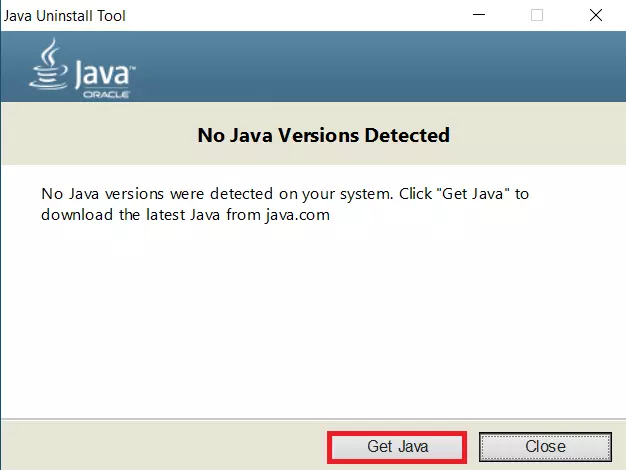 Java Uninstall Tool: Download von Java