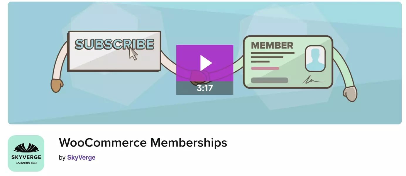 Screenshot von WooCommerce-Memberships