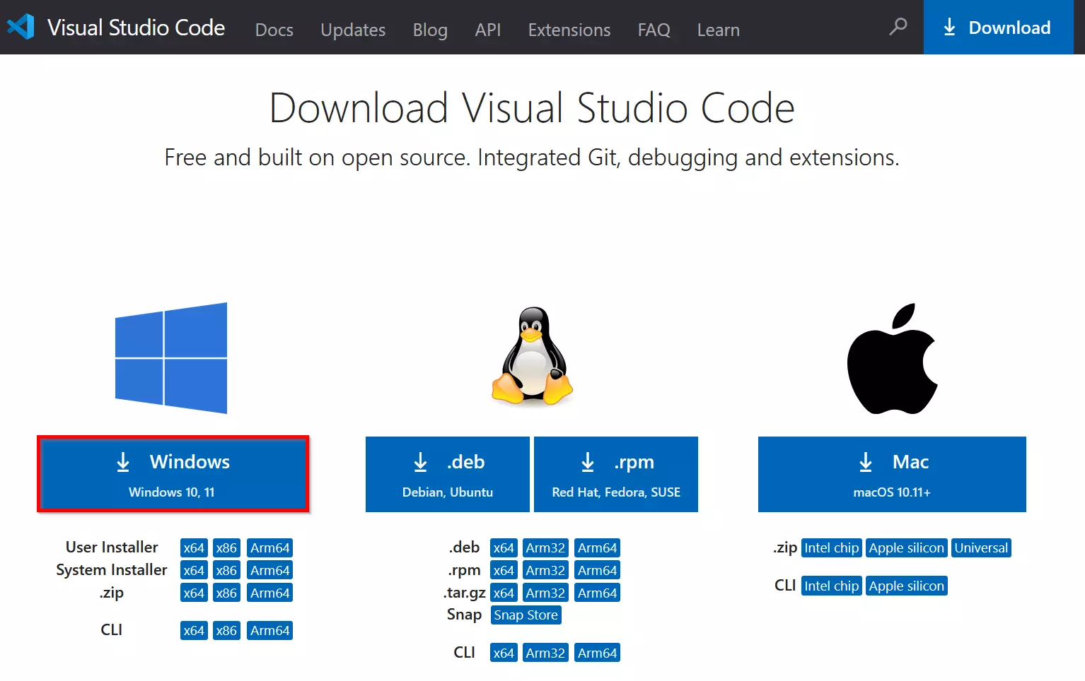 VS Code Download