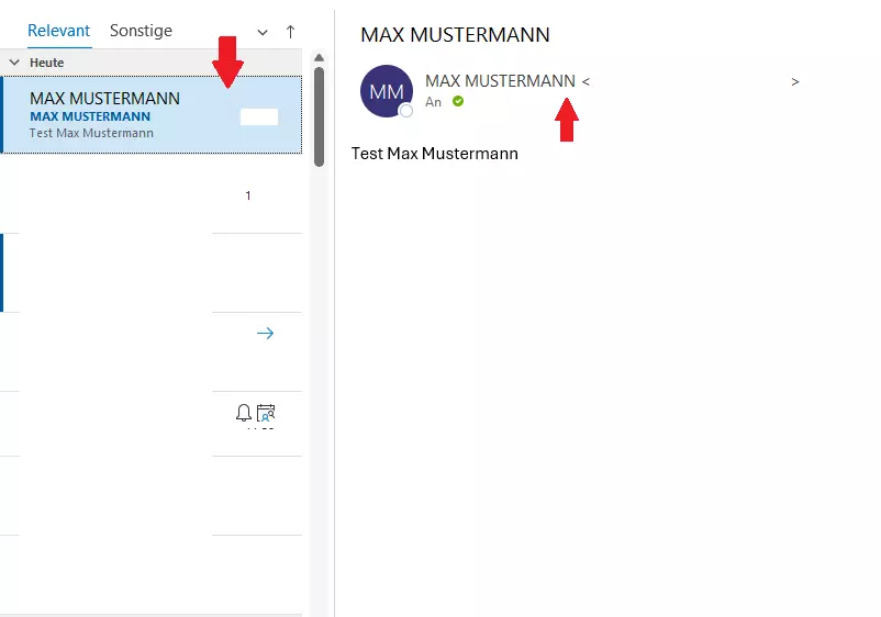 Outlook-Absenderadresse ändern: Name und E-Mail-Adresse als Absender