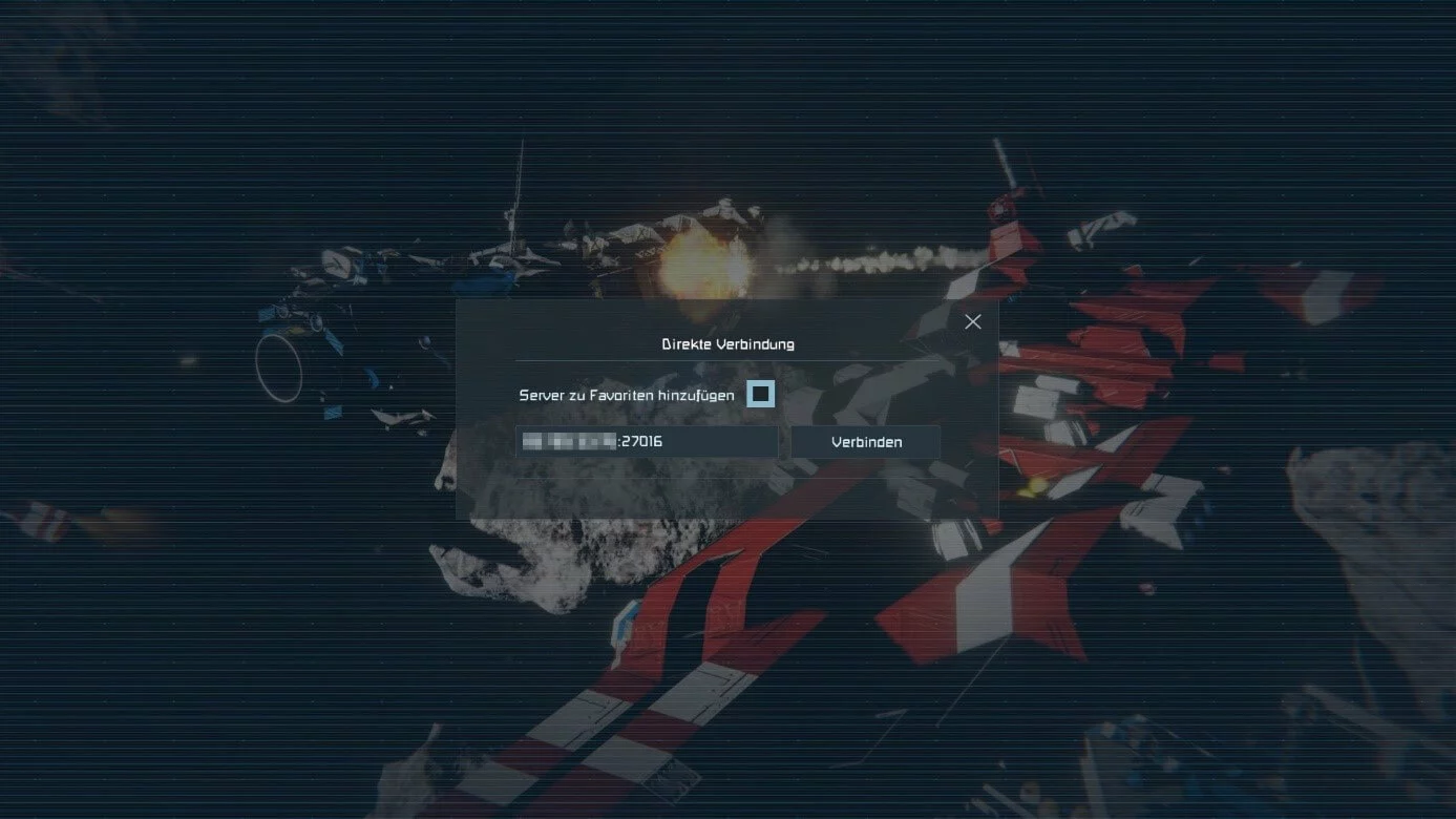 Space Engineers: Verbindungsaufbau zum Server via IP-Adresse