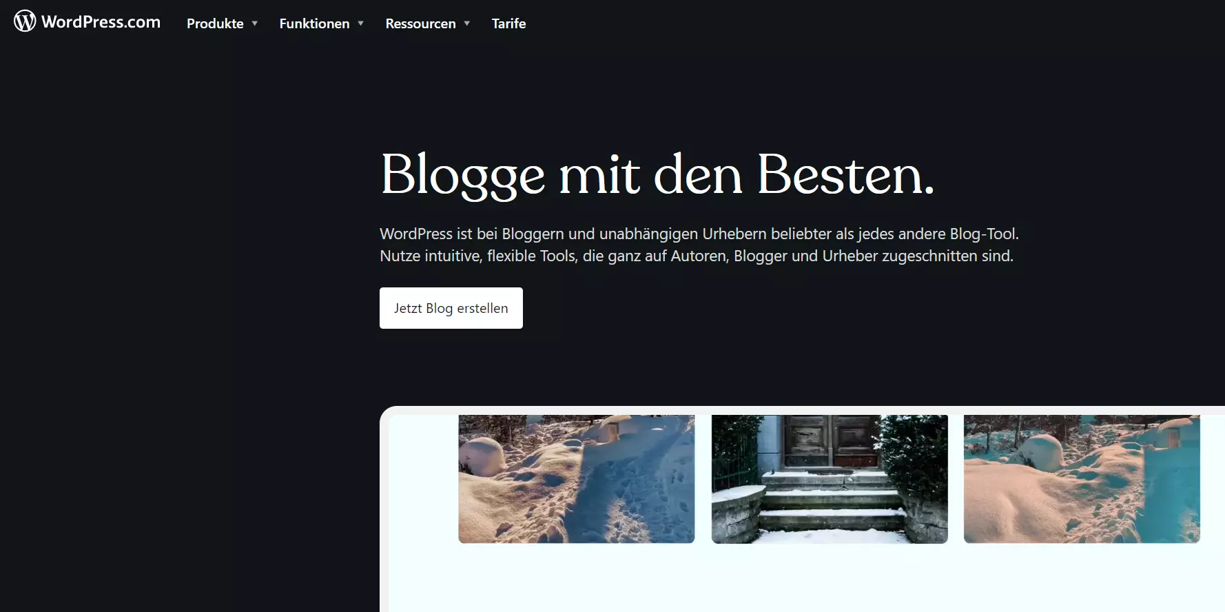 WordPress.com: Mit den Besten bloggen