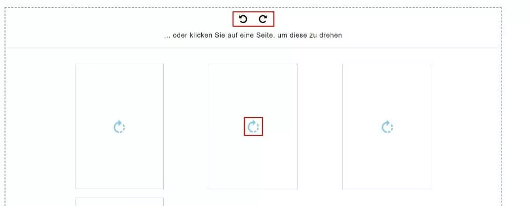 PDF24 Tools: PDF-Datei drehen und speichern