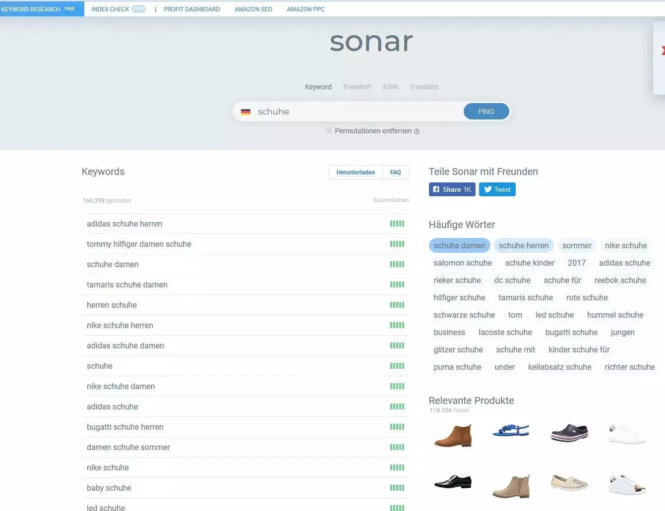 Sonar-Suchergebnis zum Begriff „Schuhe“